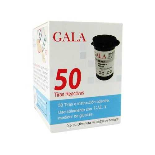 نوار قند خون گالا 50 عددی اصل مناسب دستگاه‌های GALA