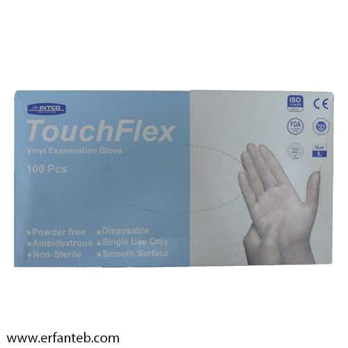 دستکش وینیل Touch flex